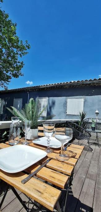 #new#terrasse Sud Ouest#pied De La Cité #1 Apartamento